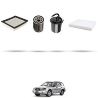 Hoffcar Wartungskit - 4 Filter FüR Subaru Forester (Sg) 2.5 188KW Ab 2005