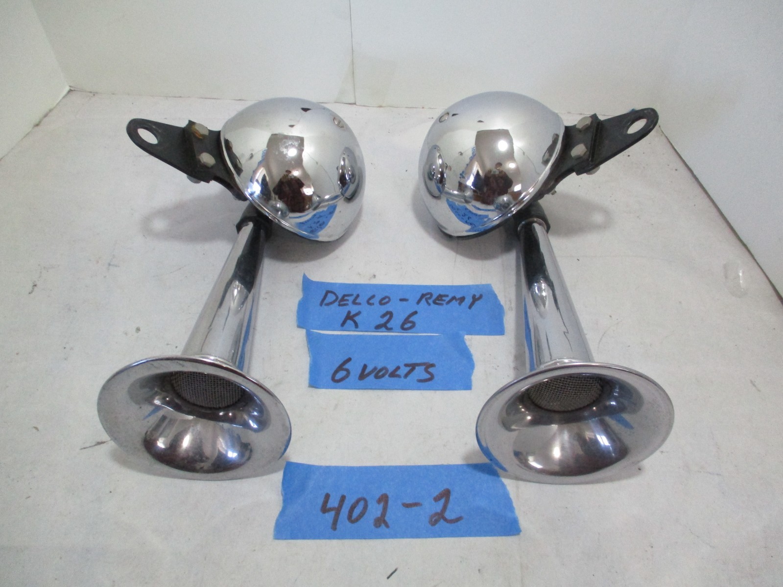 Delco Remy horns (20's-30's) Rolls-Royce, Bentley, Jaguar, Phantom II, III