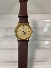 Pre-Owned CASIO Quartz Women's Gold Dial Watch