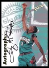 1997-98 Skybox Autographics Shareef Abdur-Rahim On Card Auto Nm/Mt/Mt a0001