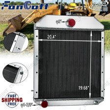 For Case IH 1845 480D 480LL 580D 580SD 584D 585D 586D D81055 3-Row Radiator US