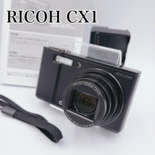 RICOH CX1 Black Compact Digital Camera Tested Working Seller Japan