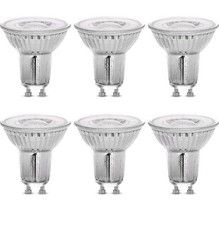 Feit Electric MR16 GU10 LED Bulbs, 50W Equivalent, Dimmable, 3000k Bright White,