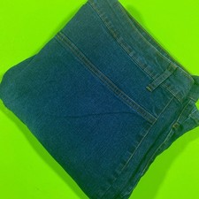 Adolfo Womens Dark Wash Linen Blend Bootcut J...