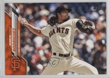 2020 Topps Wal-Mart Orange Border /99 Dereck Rodriguez #393 b4d