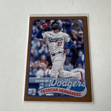 2024 Topps Update - 1989 Topps Baseball teoscar Hernandez #89US-24 Gold 63/75