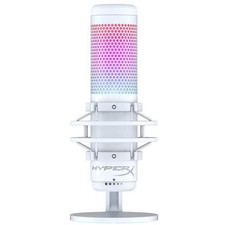 HyperX QuadCast S 519P0AA USB Condenser Microphone RGB Lighting White New