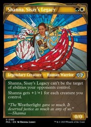 Shanna, Sisay's Legacy #189 Halo Foil - Multiverse Legends