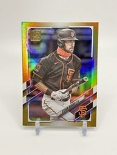 2021 Update Base Gold Foil #US253 Steven Duggar - San Francisco Giants
