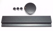 VOLUME BASS BALANCE ETC KNOBS SET & FLAP FROM AN AKAI AM-M600 AMPLIFIER AMP