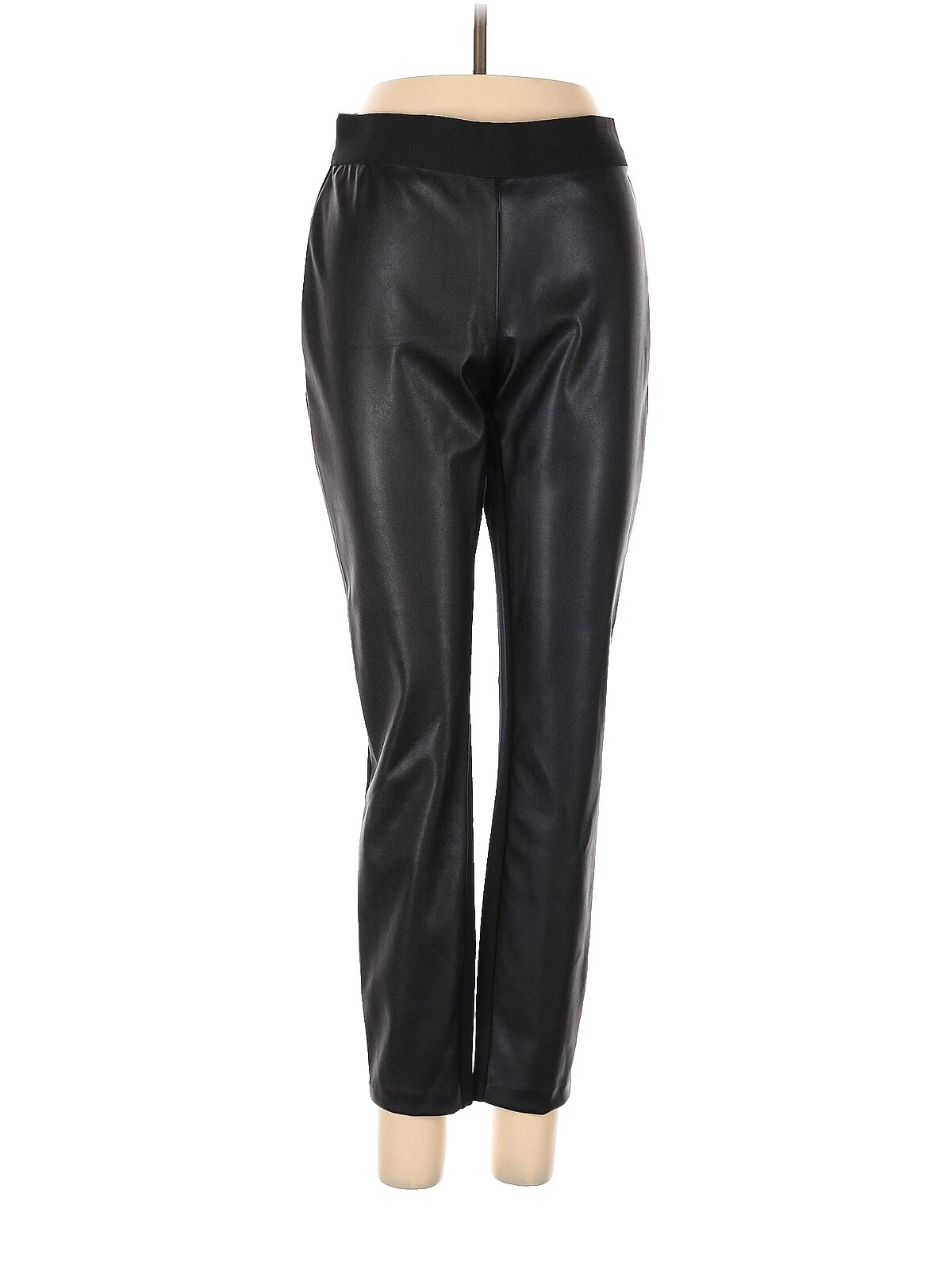 Pantalones de Tamaño Regular Gap imitación de cuero para mujeres