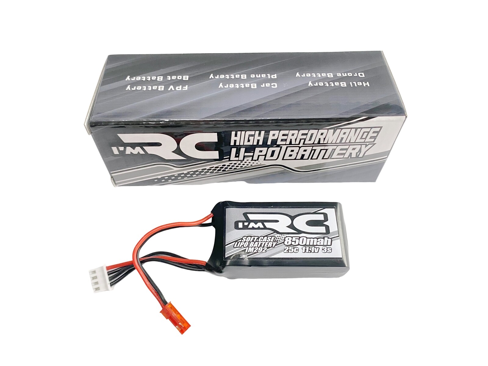 Reely Batteria LiPo Per Modellismo 11.1V 500mAh 3 Celle 25C Soft Case - 3