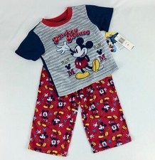 Disney Junior Mickey Mouse Clubhouse Toddler Boys Pajamas Size 2T New with Tags
