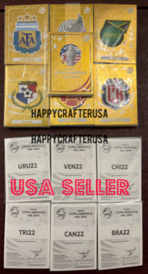 2024 Panini Copa America USA Complete Sticker Set 430 Stickers USA Version
