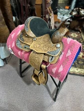 12” Double T Youth Show Saddle NEW**