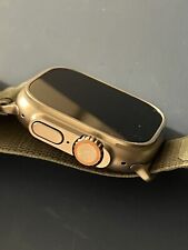 Apple Watch Ultra 49mm Titanium Case with Green Alpine Loop Apple Watch Ultra 49mm Titanium Case with Green Alpine Loop