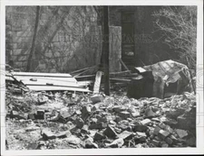 1962 Press Photo Rubble in Albany Urban Renewal Area - tub18828