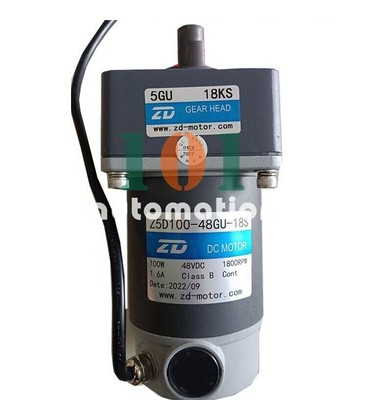 1PCS Sweeper Sweeper Side Brush Motor Parts Z5D100-48GU-18S/5GU18KS 48V 1800rpm 