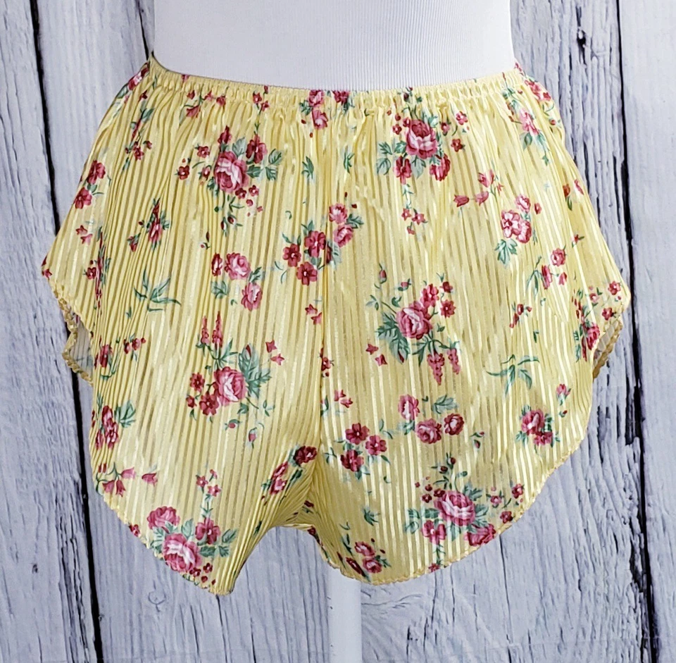 De Colección Nancy King Lencería Mujeres 2 Piezas Pijama Cami Top Pantalones Cortos Conjunto Floral M Stock M Sin Stock Foto 4 de 4