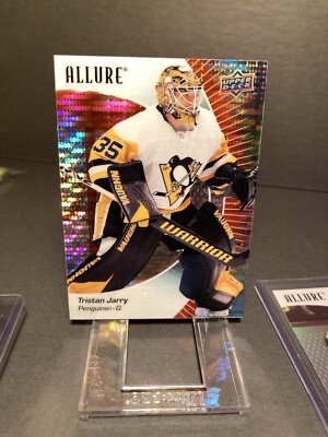 2023-24 Upper Deck Allure Red Rainbow #11 TRISTAN JARRY Pittsburgh Penguins