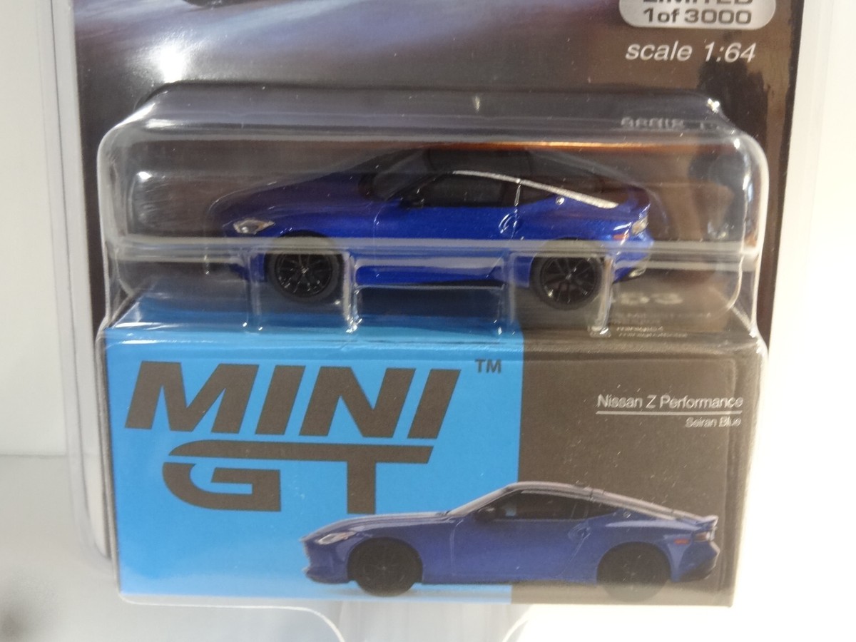 MINI GT #453 - SEIRAN BLUE - 2023 NISSAN Z PERFORMANCE - USA