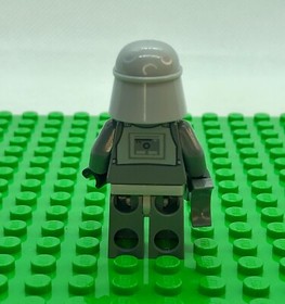 Lego Star Wars IMPERIAL OFFICER Dark Bluish Gray MInifigure General Veer Sw00261
