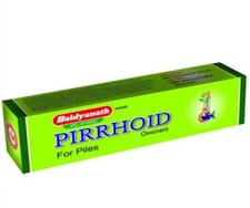 Baidyanath Ayurvedic Pirrhoids Ointment for Piles  Fissures  PACK OF 2  15g