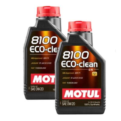 Engine Oil (0W20) (Set of 2) (2 Liter) (Eco-Clean 8100)