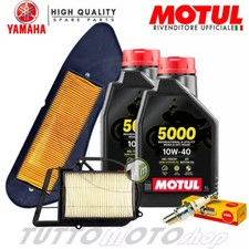 KIT TAGLIANDO YAMAHA X-MAX 250 2005 2006  XMAX X MAX OLIO MOTUL FILTRI CANDELA