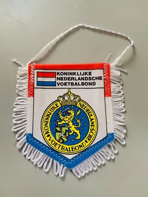 Pays Bas fanion vintage football foot banderin pennant Netherlands