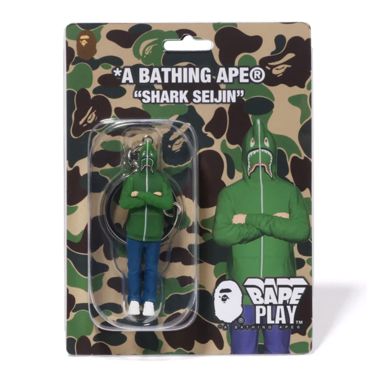 A BATHING APE SHARK SEIJIN KEYCHAIN シャーク 2023 New BAPE A BATHING APE SHARK SEIJIN KEYCHAIN Green | eBay