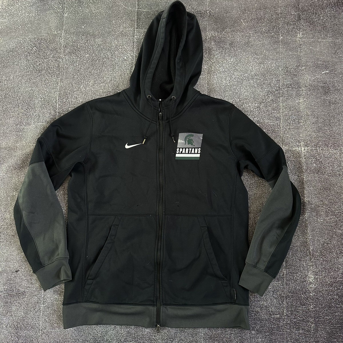nike michigan state zip up