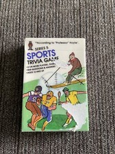 Vintage 1984 SPORTS Trivia Card Game No. 7034 Series 5 Card Game Prof. Hoyle