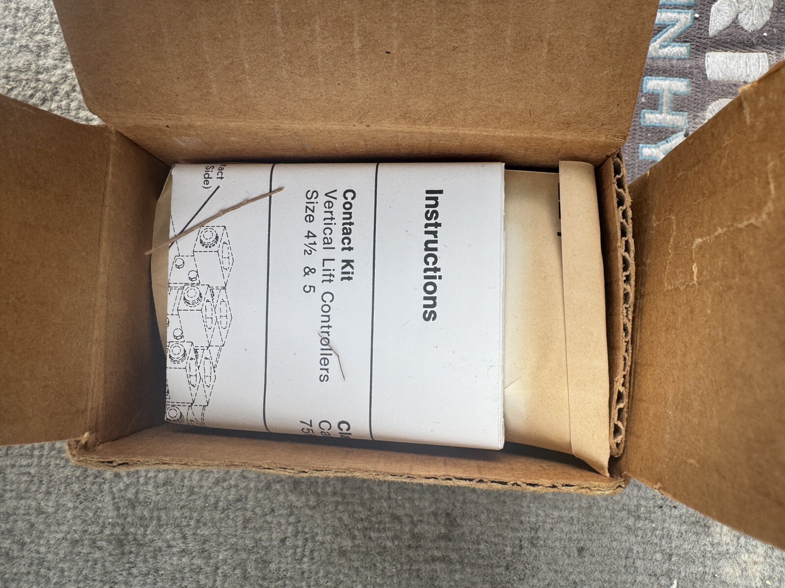 75KB14 / 75KF14 Furnas Replacement Contact Kit, Size 5 / 1 Pole Kit