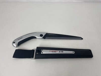 Tajima Aluminist Power-Glide Klappsäge mit fixiertem 0,9mm starkem Sägeblatt 210
