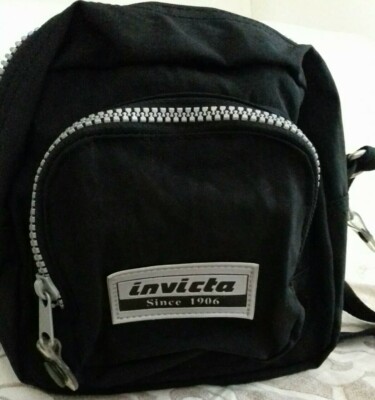 INVICTA MARSUPIO WILLA NERO UNISEX TRACOLLA UOMO DONNA VINTAGE