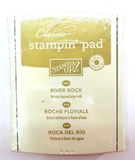 New STAMPIN' UP Classic Stampin' Pad in RIVER ROCK Color 109010 Sealed