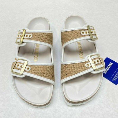 birkenstock arizona textile jute