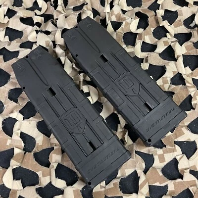 NEW Planet Eclipse EMEK MG100 20 Round Paintball Magazine By Dye 2 Pack - Black