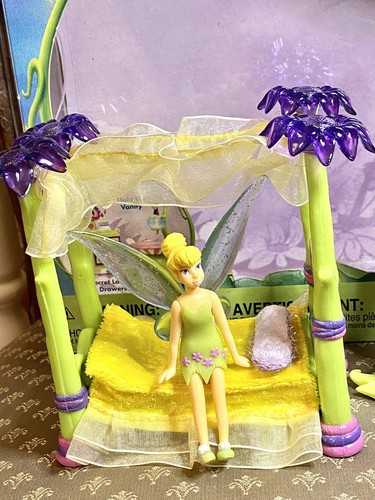 Disney Store Peter Pan Tinker Belle Gutenacht Set Puppe Figur Spielset Selten Rarität