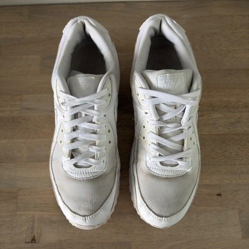 Nike Women's Air Max 90 DH8010-100 White Casual Shoes Sneakers Size 10 - Picture 5 of 11