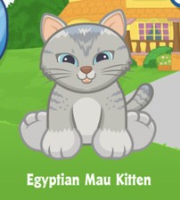 Webkinz Classic Egyptian Mau Kitten CODE ONLY Estore Promo