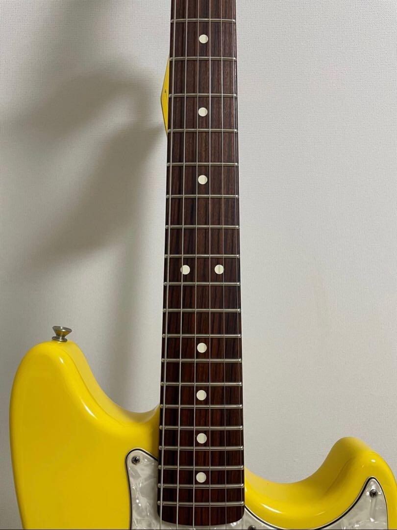 Fender Cyclone Electric Guitar Yellow Finish Mexico From