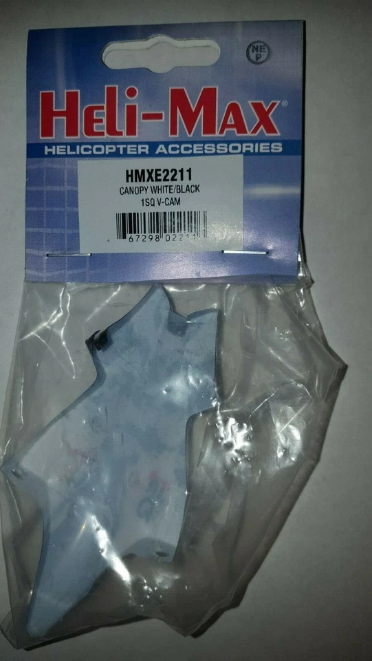 HMXE2211 HELI-MAX TOLDO BLANCO/NEGRO 1SQ CÁMARA V Foto 2 de 4