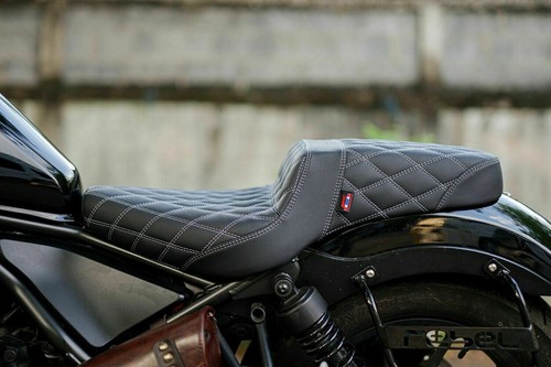 SADDLE RACER DUAL STYLE SEAT PAD CUSHION FOR HONDA REBEL CMX 300 500 2017-2025 - Bild 5 von 10