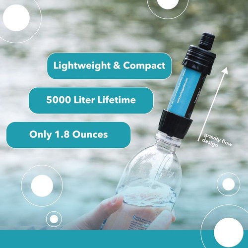 Puribag Micro Membrane Filter Straw: Mini Water Filter System - Picture 3 of 6