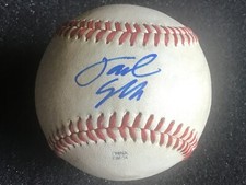 JAKE SANFORD “Sweet Spot” AUTOGRAPHED FSL GAME USED RAWLINGS BASEBALL NYY