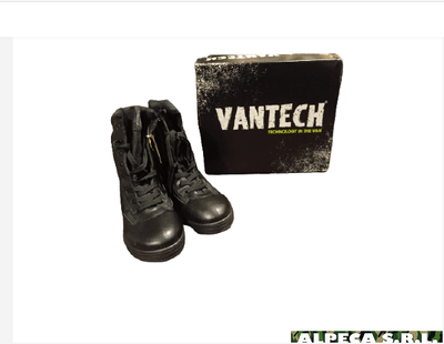 Stivali Anfibi Militari Tattici Neri Leggeri Invernali VanTech Uomo In  Pelle | eBay