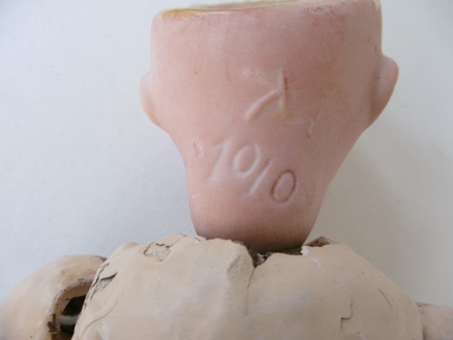 PETITE POUPEE ANCIENNE TETE BISCUIT FLEISCHMANN - Ht 29 - Picture 3 of 11