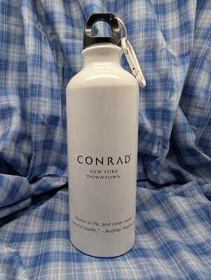 CONRAD New York Downtown Metal Aluminum Reusable Water Bottle Sustainable